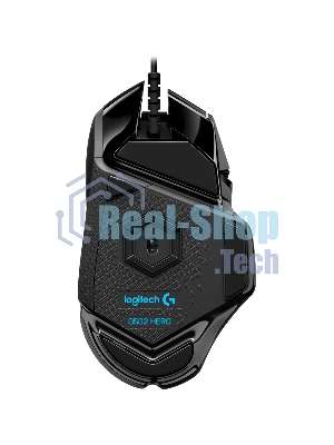 Мышь проводная Logitech G502 HERO черный, 25600 dpi, USB, кнопки - 11