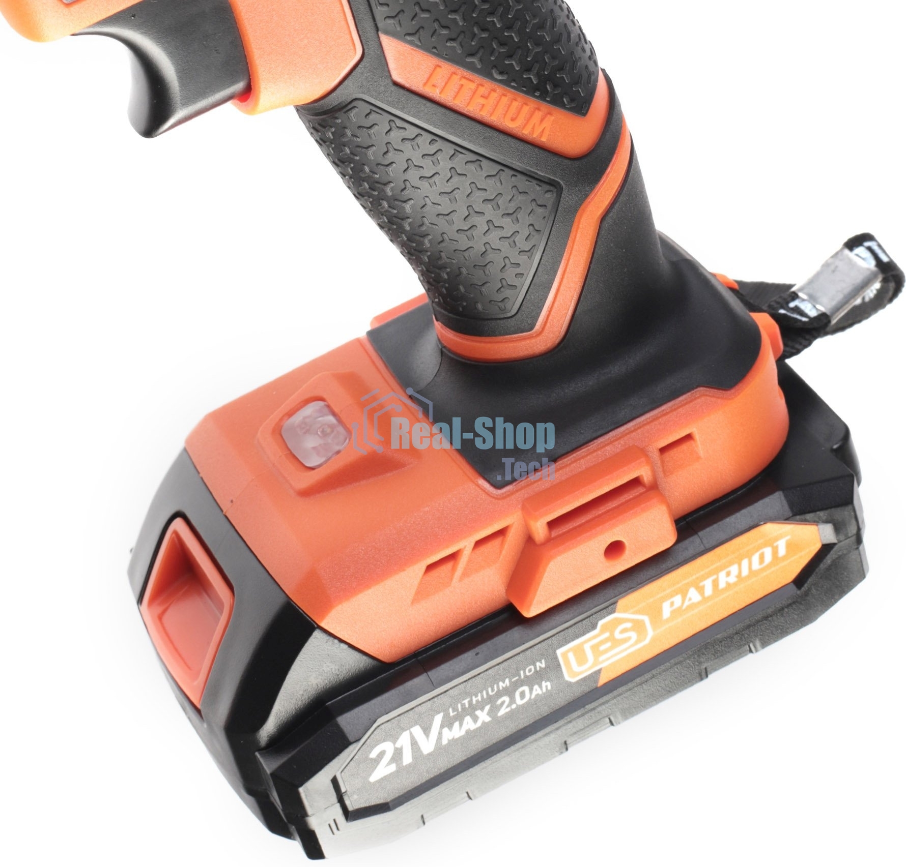 Дрель-шуруповерт аккумуляторная Patriot BR 189UES, Аккумуляторная, 21В, 2 АКБ, Кейс