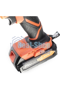 Дрель-шуруповерт аккумуляторная Patriot BR 189UES, Аккумуляторная, 21В, 2 АКБ, Кейс