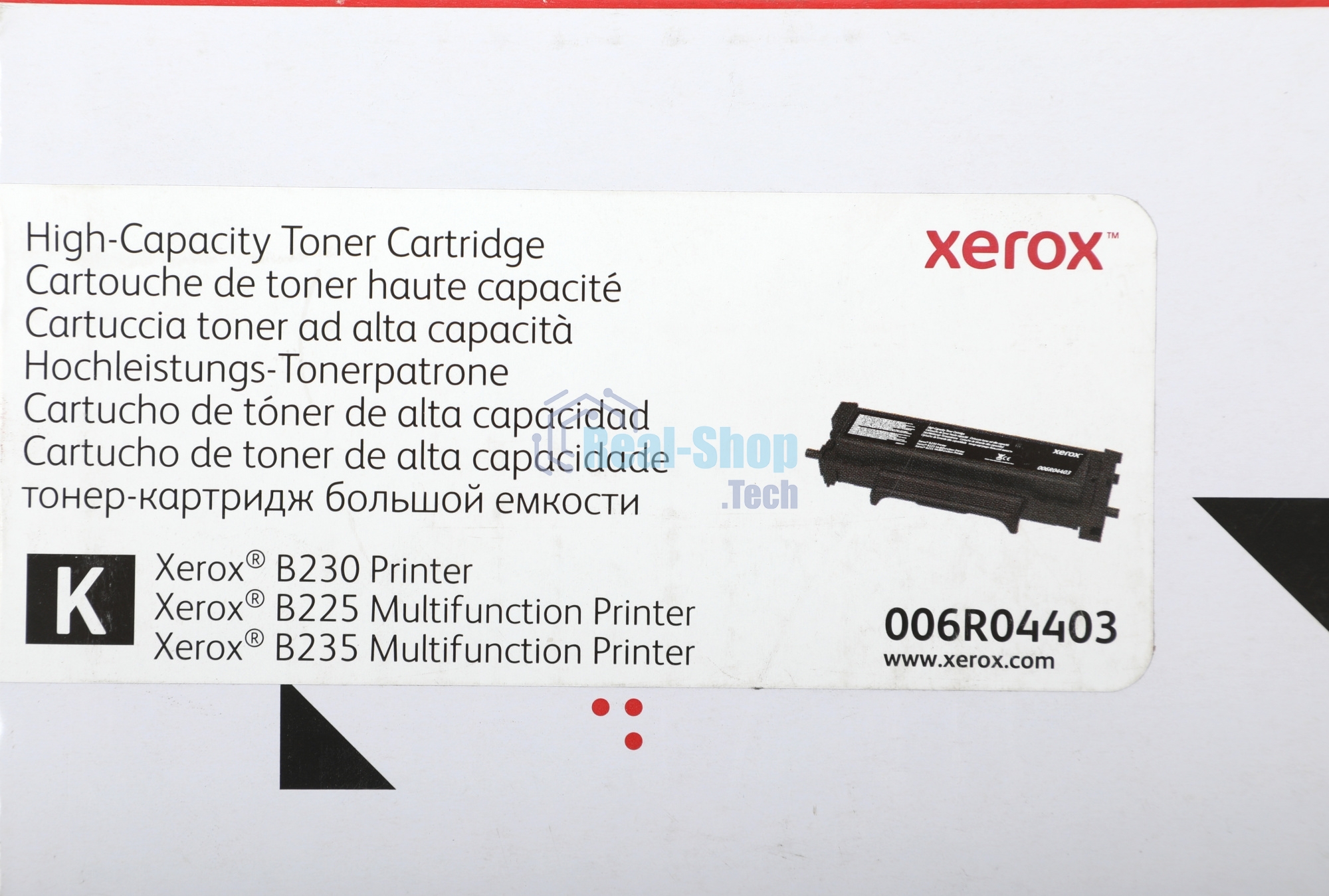 Картридж лазерный для Xerox B230/B225/B235 (3K стр.), черный