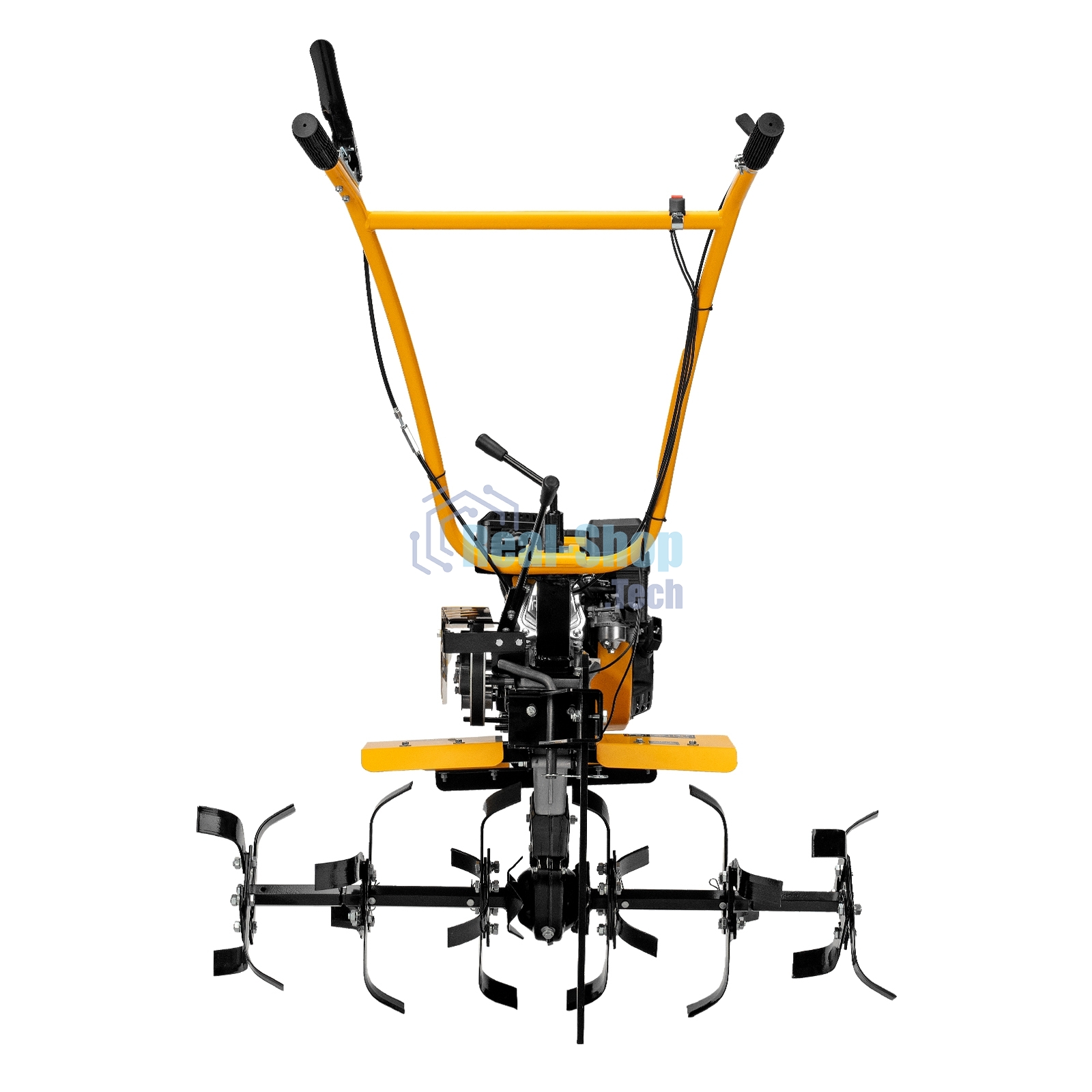 Мотоблок Denzel DPT-170S, 7 л.с., ремен.сцеп, фрез 3х4, ШОМ, передачи 2В/1Н