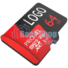 Флеш карта MicroSD card Netac P500 Extreme Pro 64Gb, retail version w/o SD adapter