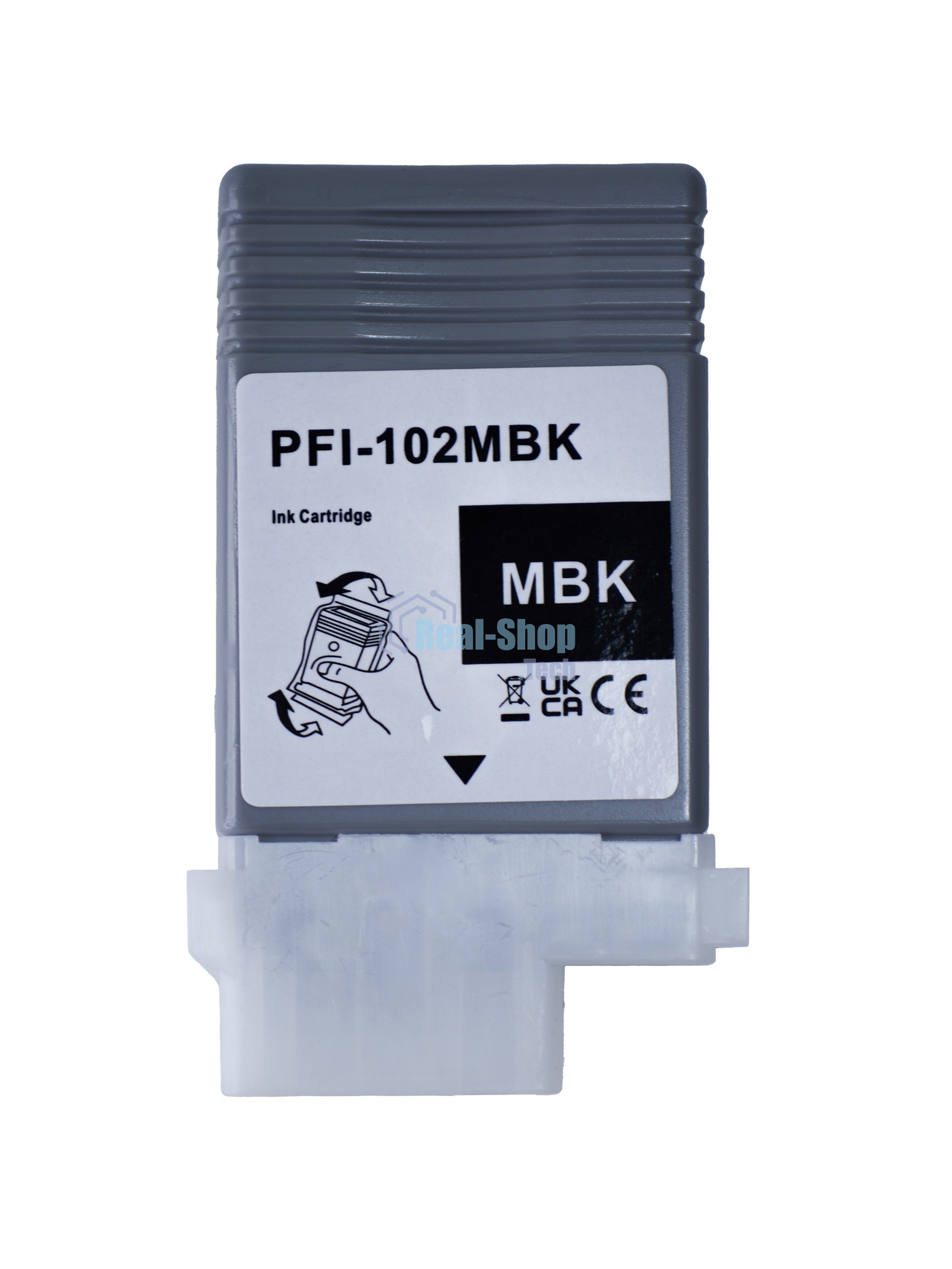Картридж струйный Sakura 0894B001 (PFI-102MBK) для Canon, черный матовый, 130 мл.
