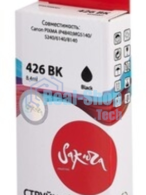 Картридж струйный Sakura 4556B001 (426 BK) для Canon, черный, 8,4 мл., 3100 к.