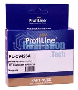 Картридж струйный ProfiLine PL-C9426A (№85) для принтеров HP DesignJet 30/90/130 с чернилами Magenta