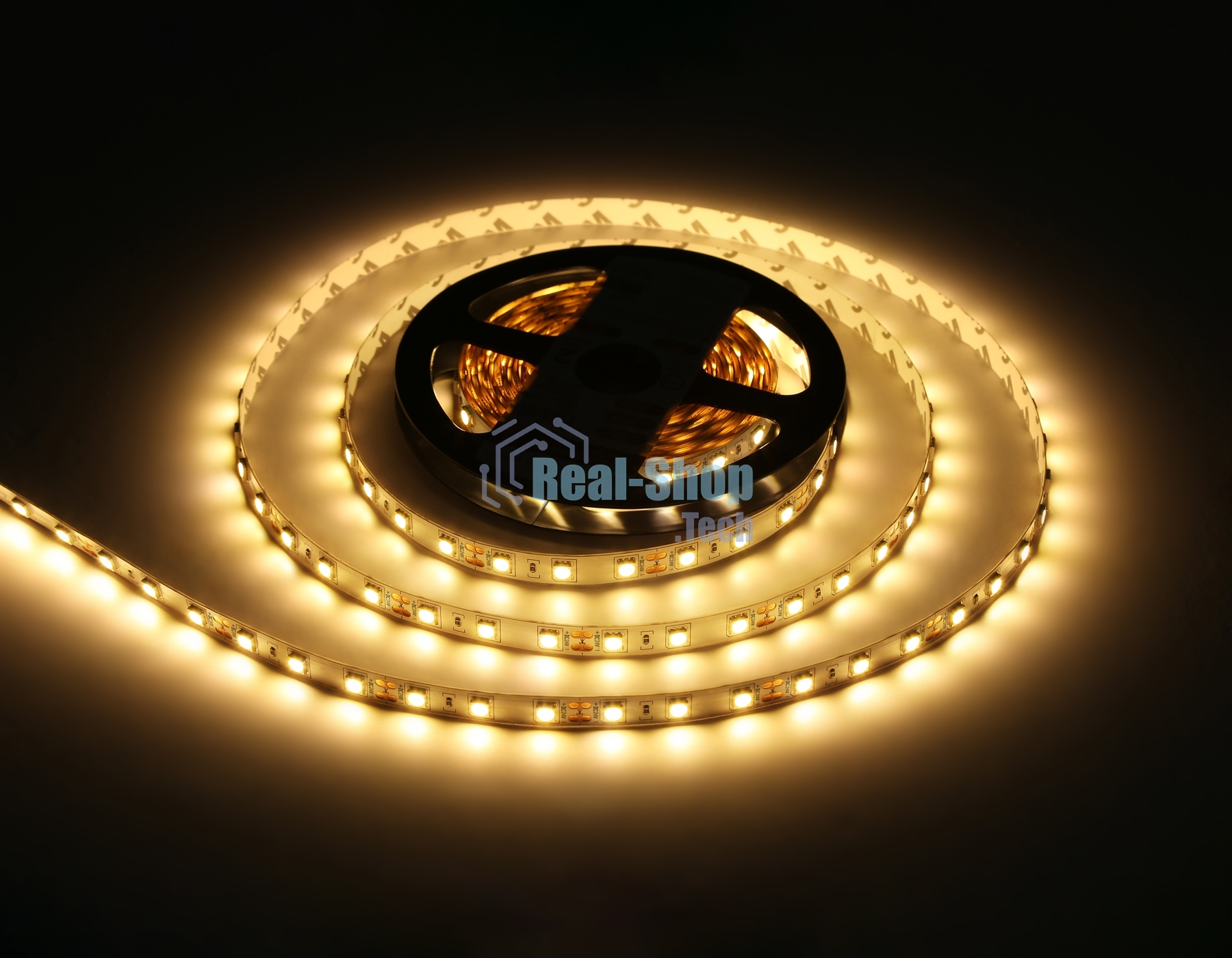 Светодиодная лента Ambrella light GS4001 5050 60Led/ 14.4W m/ 24V IP20 3000K/ 5000*10*1.87mm (2 конт.)