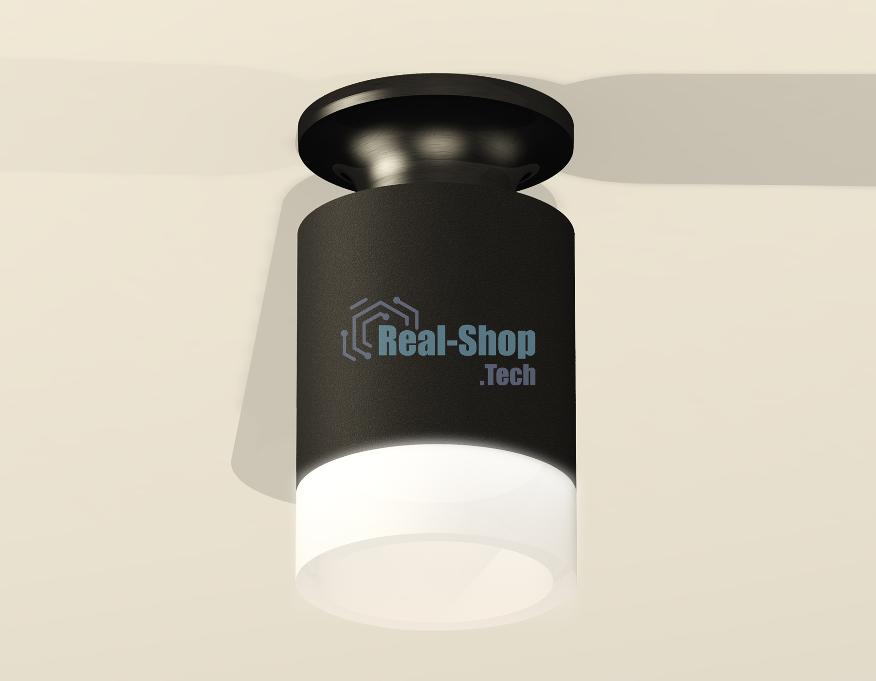 Светильник Ambrella Light XS6302111 SBK/PBK/FR черный песок/черный полированный/белый матовый MR16 GU5.3 (N6902, C6302, N6248)