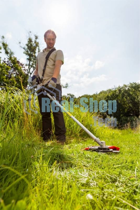 Триммер электрический Al-Ko BC 1200 E 1200Вт реж.эл.:леска/нож