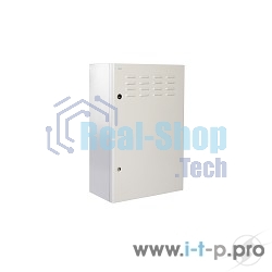 Шкаф настенный ЦМО ШТВ-Н-6.6.3-4ААА 6U 600x330 мм пер. дв. стал. лист несъемные бок. пан. 57 кг серый