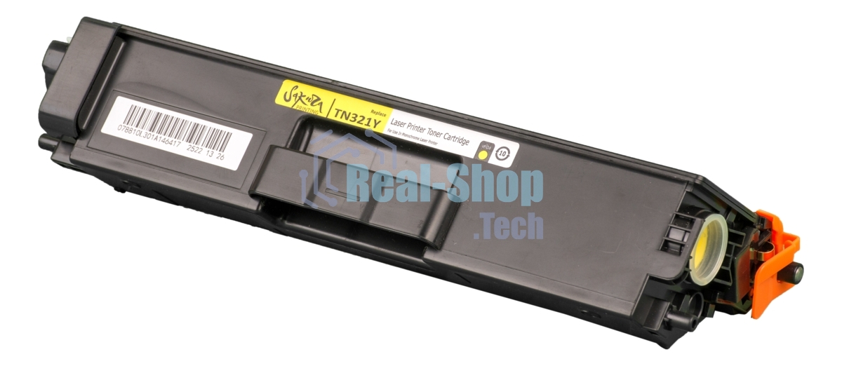 Картридж лазерный Sakura TN321Y для Brother HL-8250/8350, DCP-8400/8450, MFC-8650, желтый, 1 500к.