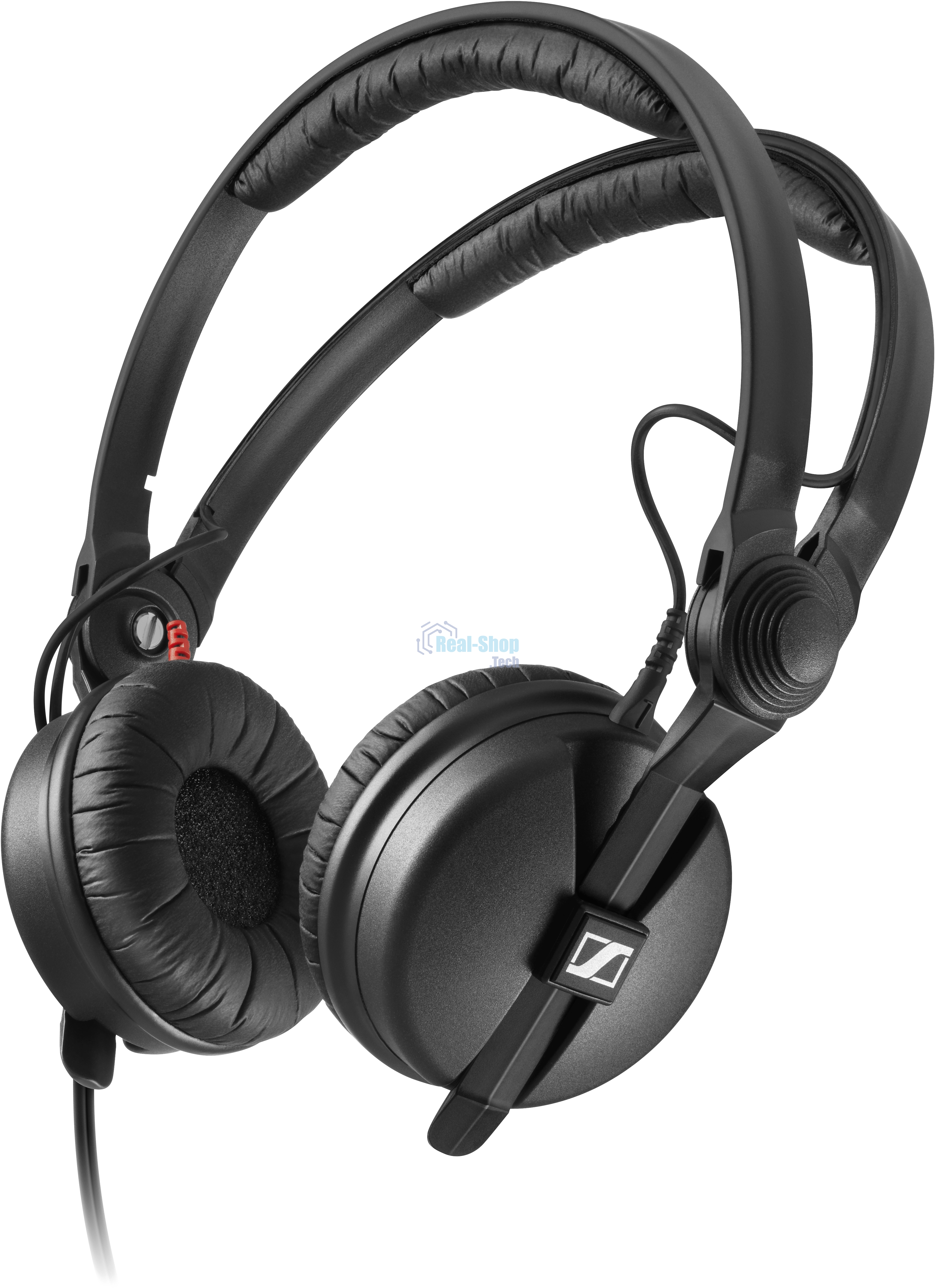 Проводные наушники Sennheiser HD 25 PLUS черный, накладные, Jack 3.5 мм