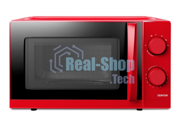 Микроволновая печь Centek CT-1571 красный, 700W, 20 л.