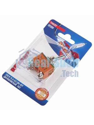 Тумблер Rexant 250V 15А (4c) ON-OFF двухполюсный (KN-201) (в упак. 1шт.)
