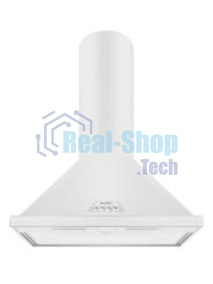 Вытяжка каминная Gefest ВО 1502 белый, 50 см, 600 куб. м/ч, 81 дБ