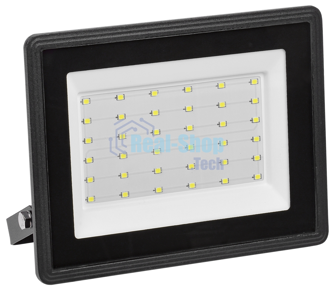 Прожектор Iek LPDO601-50-40-K02 СДО 06-50 светодиодный черный IP65 4000 K IEK