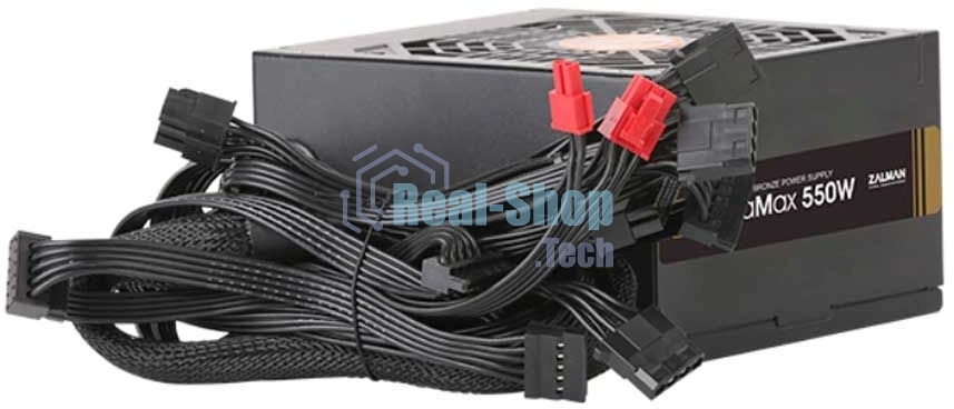 Блок питания Zalman ZM550-GVII, 550Вт, 80 PLUS Bronze, 120мм, черный