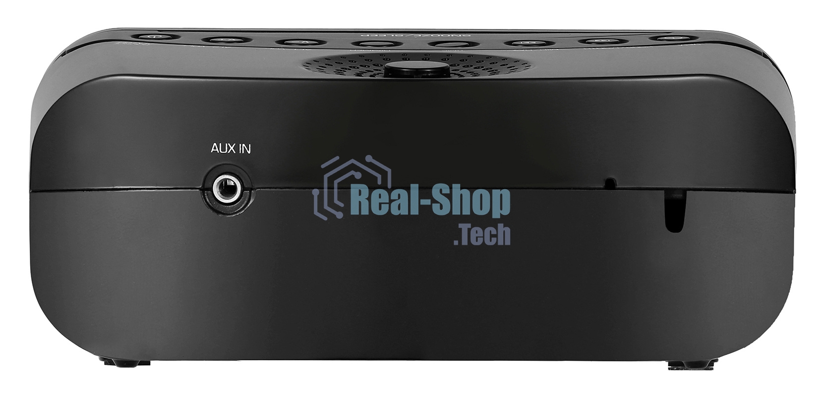 Радиобудильник Hyundai H-RCL221 черный LCD подсв:белый часы:цифровые FM