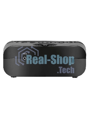 Радиобудильник Hyundai H-RCL221 черный LCD подсв:белый часы:цифровые FM