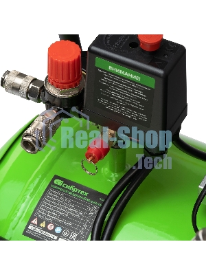 Компрессор безмаслянный малошумный Сибртех МБ 2250/100, 2250 Вт, 100л, 400 л/мин