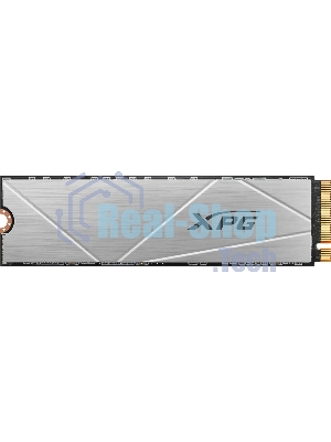 Накопитель SSD ADATA XPG GAMMIX S60, 1Tb, PCIe 4.0 x4, M.2 2280, NVMe, R/W 5000/3200, с радиатором