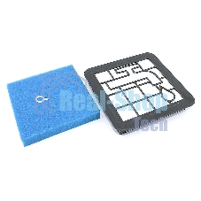 Фильтр HEPA для пылесоса Philips Power Pro Compact FC9331/09 FC9332/09 FC8010/01 2 шт