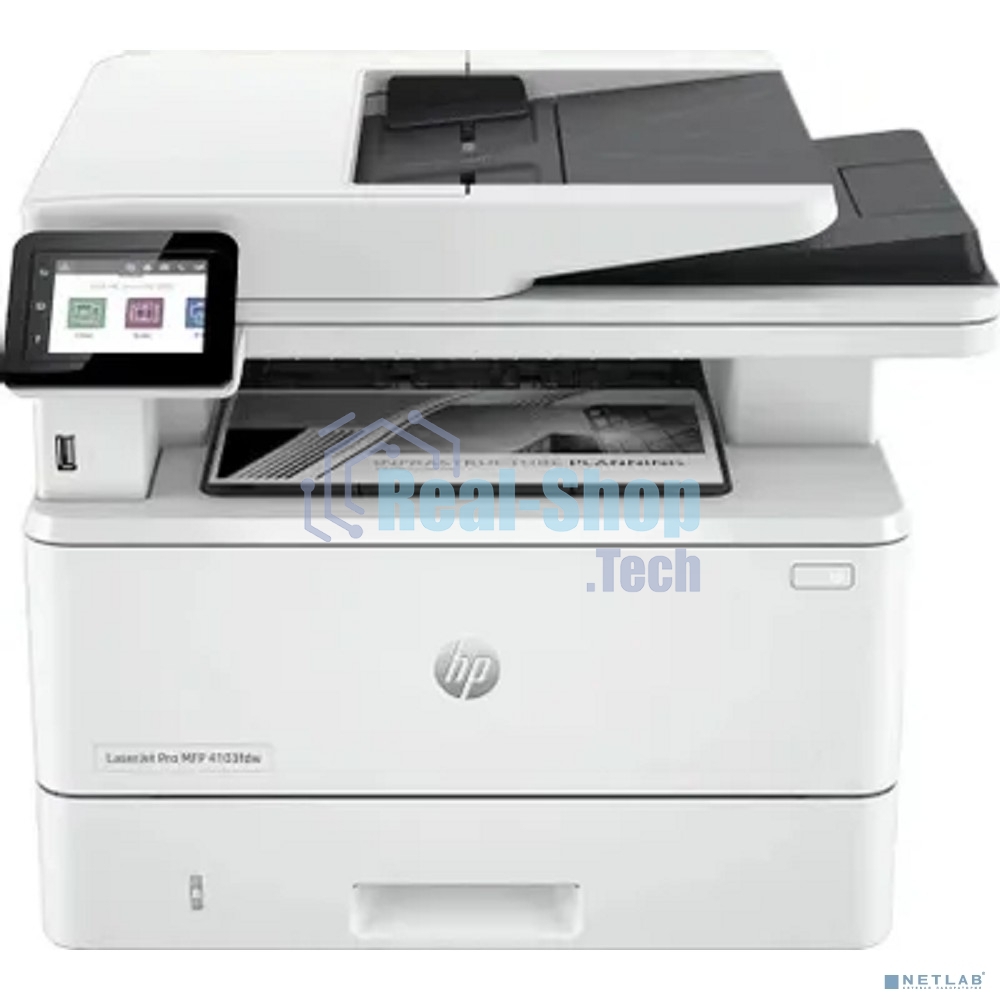 МФУ лазерное HP LaserJet Pro MFP 4103fdw_BBU (2Z629A_BBU) старт. карт. 151A 3050стр., кабель 3pin