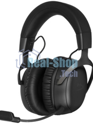 Гарнитура HyperX Cloud III S Wireless чёрный, беспроводная, радиоканал, до 120 ч, съёмный микрофон, совместимость с PS5