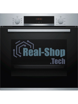 Духовой шкаф электрический Bosch HBA530BB0S черный/серебристый