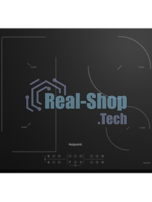 Индукционная варочная панель Hotpoint HB 1560B BF, независимая, черный