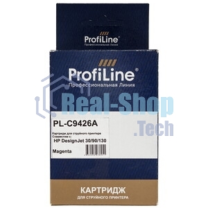 Картридж струйный ProfiLine PL-C9426A (№85) для принтеров HP DesignJet 30/90/130 с чернилами Magenta