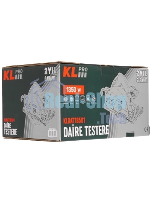 Профессиональная пила циркулярная KLPRO KLDAT18501 1350 w 190мм (сеть, 1350Вт, 5000об/мин, 190мм, 20мм)