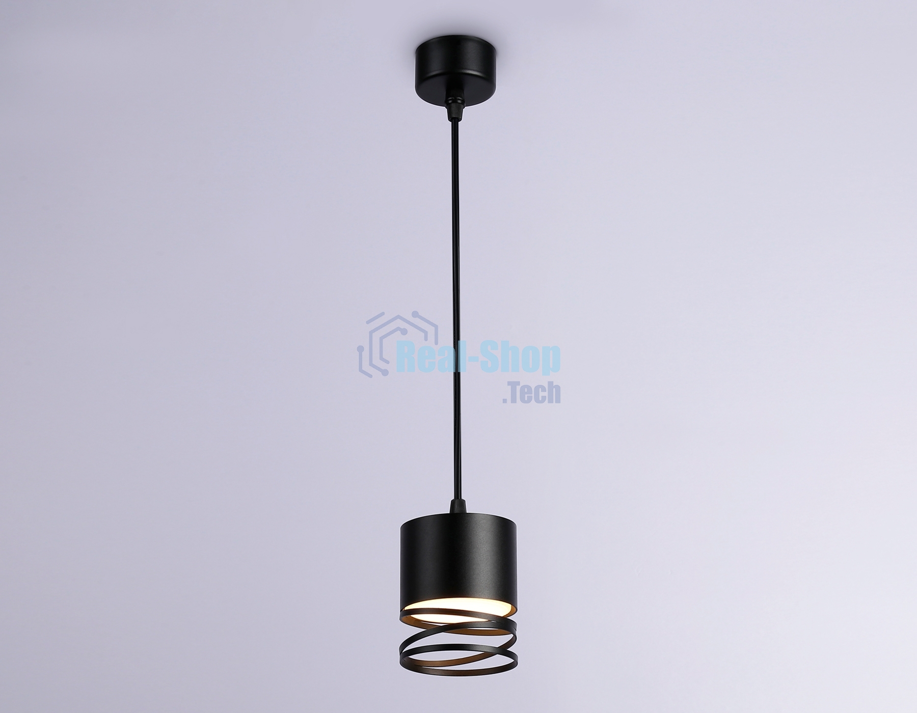 Светильник подвесной TN71109 BK черный GX53 max 12W D82*1135