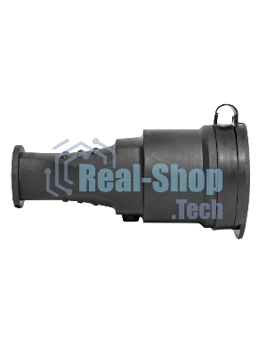 Розетка переносная 16А 230В 2P+PE с защ. крышкой IP44 каучук EKF RPS-012-16-230-44