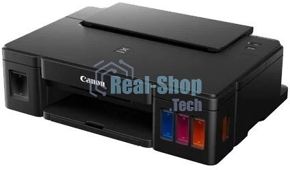 Принтер струйный Canon PIXMA G1410, 4-цветный струйный СНПЧ A4, 8.8 (5 цв) изобр./мин, 4800x1200 dpi, подача: 100 лист., USB, печать фотографий, печать без полей