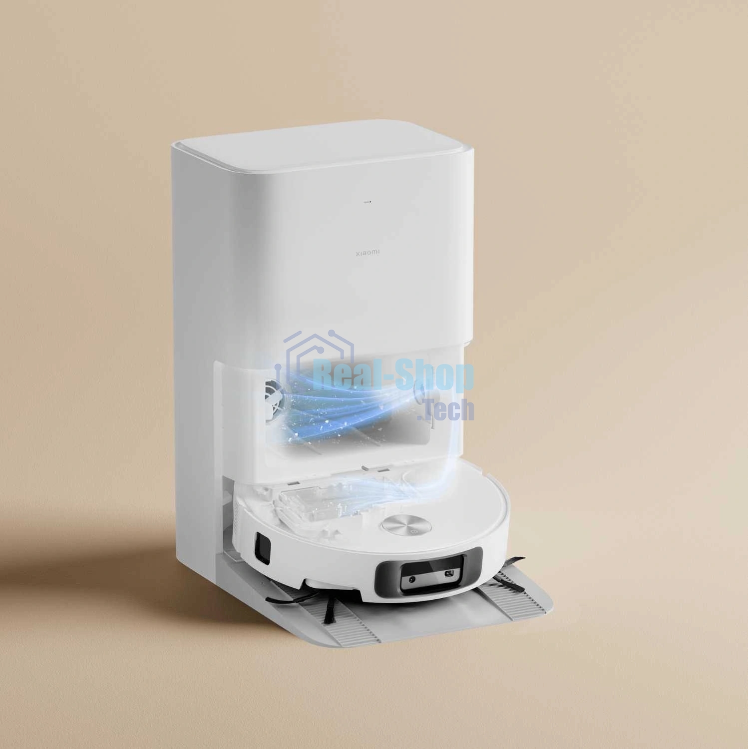 Пылесос-робот Xiaomi Robot Vacuum 6 65Вт белый (в компл.:1мешок)
