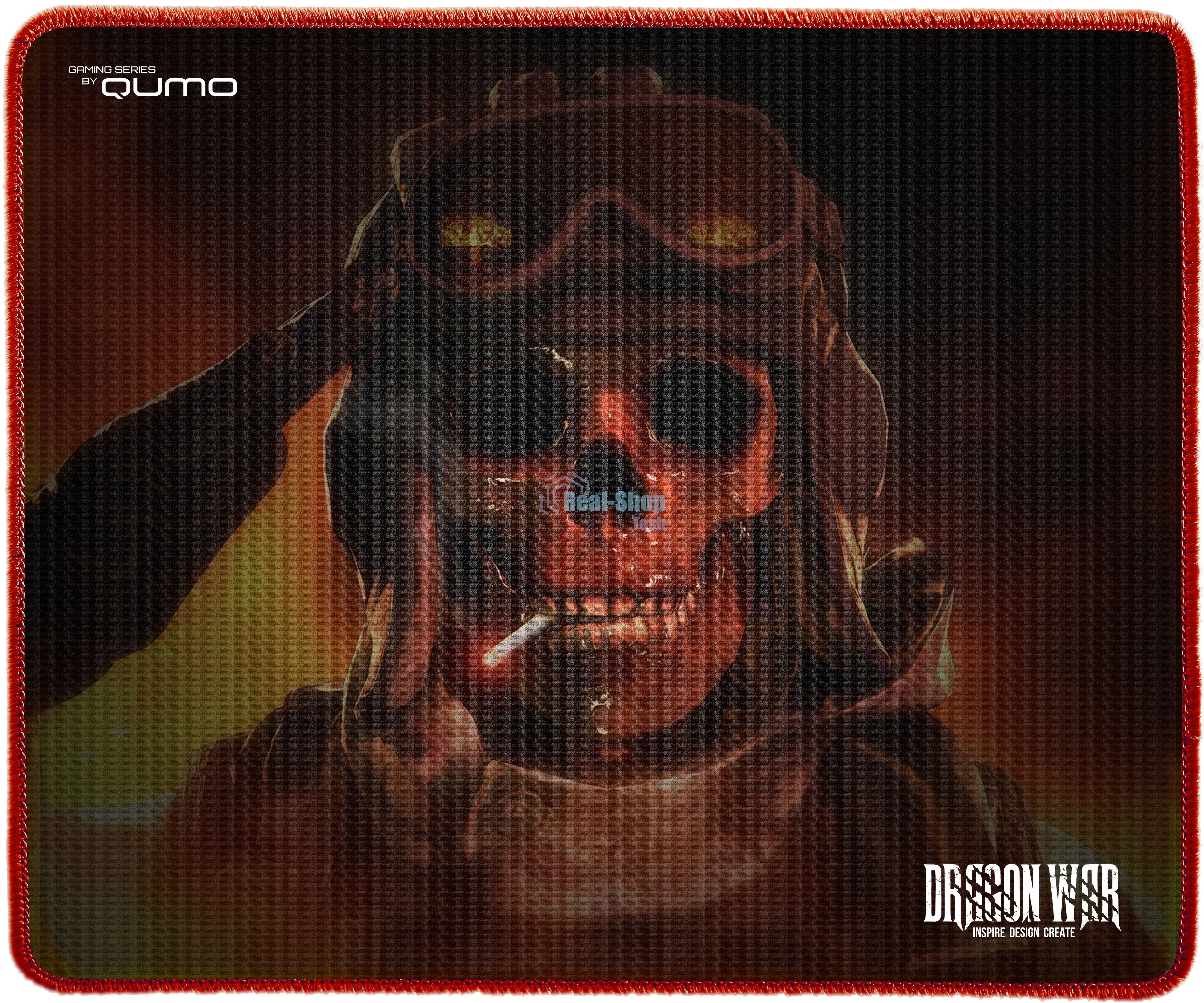 Коврик Qumo Deadly Salute для мыши,280x230x3 мм