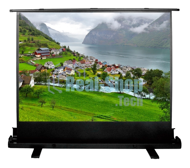 Экран Cactus 102x180 см FloorExpert CS-PSFLE-180X102 16:9 напольный рулонный