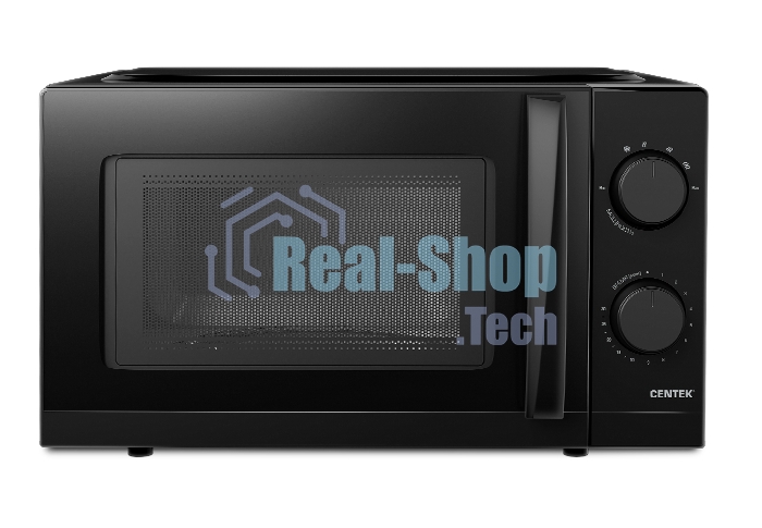 Микроволновая печь Centek CT-1571 черный, 20 л, 700 Вт, поворотный механизм