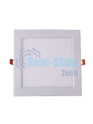 Светильник светодиодный ультратонкий встраив. PPL-S 12Вт 4000К IP40 WH 170мм квадрат Jazzway 5008342A