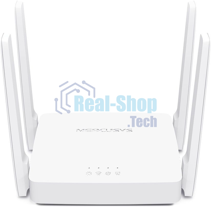 Роутер беспроводной Mercusys AC10 AC1200 10/100BASE-TX белый