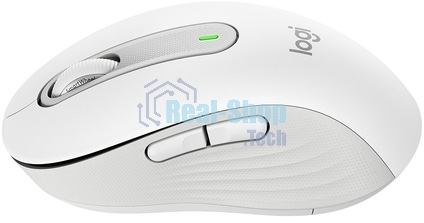 Мышь беспроводная Logitech Signature M650 белый, 4000 dpi, радиоканал, Bluetooth, USB, кнопки - 5