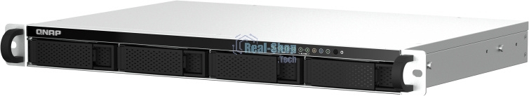 Сетевое хранилище SMB QNAP TS-464eU-8G NAS 4 HDD trays, rackmount 1U, 1 PSU. 4-core Intel Celeron N5105/N5095 2.0-2.9 GHz, 8 Gb RAM, 2x2.5GbE, 2xUSB 3.2 Gen 2 (10Gbps), 2xUSB 2.0, 1xHDMI, 2xM.2 PCIe Gen 3 x1 slots, W/o rail kit RAIL-B02
