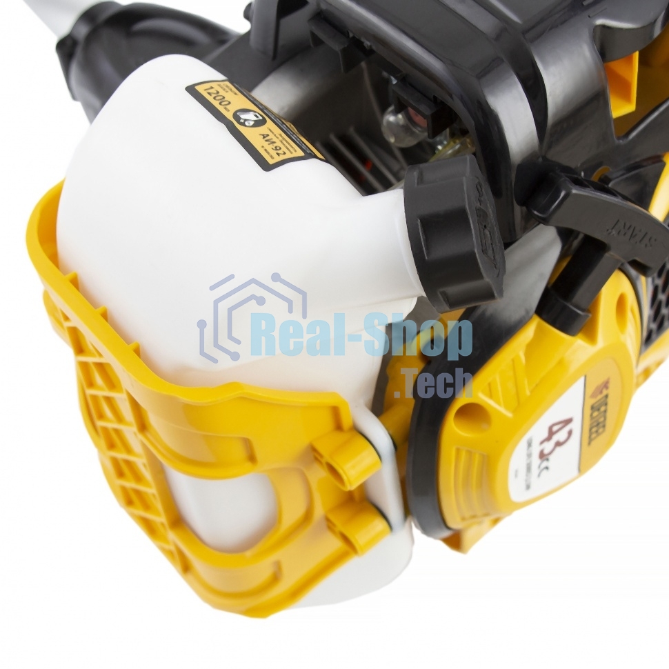 Триммер бензиновый Denzel DTL-43S, 43 см3, разъемная штанга, состоит из 2 частей