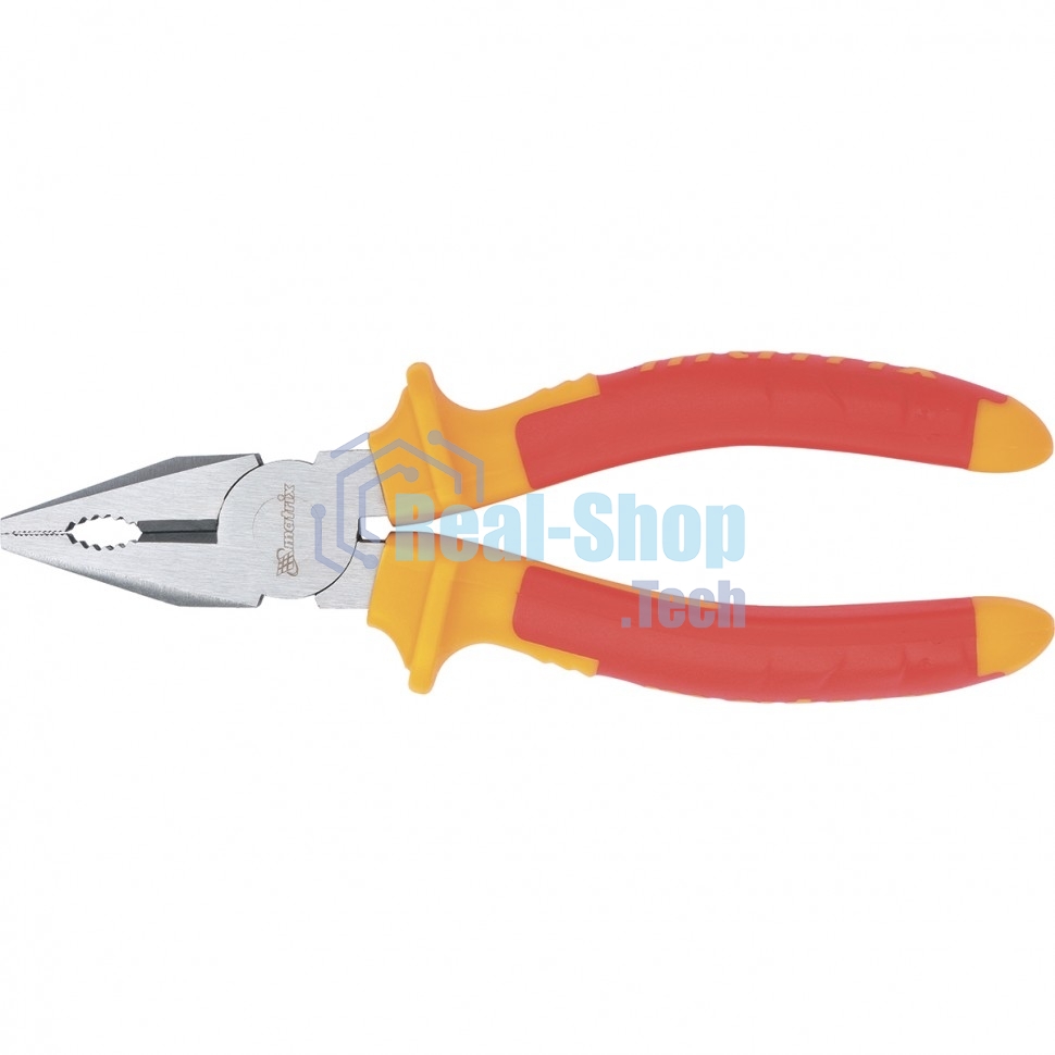 Плоскогубцы комбинированные Matrix, Insulated, 180мм, двухкомпонентные рукоятки PROFESSIONAL