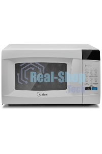 Микроволновая печь Midea EM720CKE белый, 20 л, 700 Вт, переключатели - сенсор