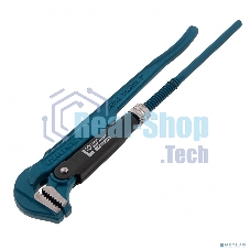 Ключ трубный рычажный Gross 15601 №11'' цельнокованный CrV, тип - ''L''