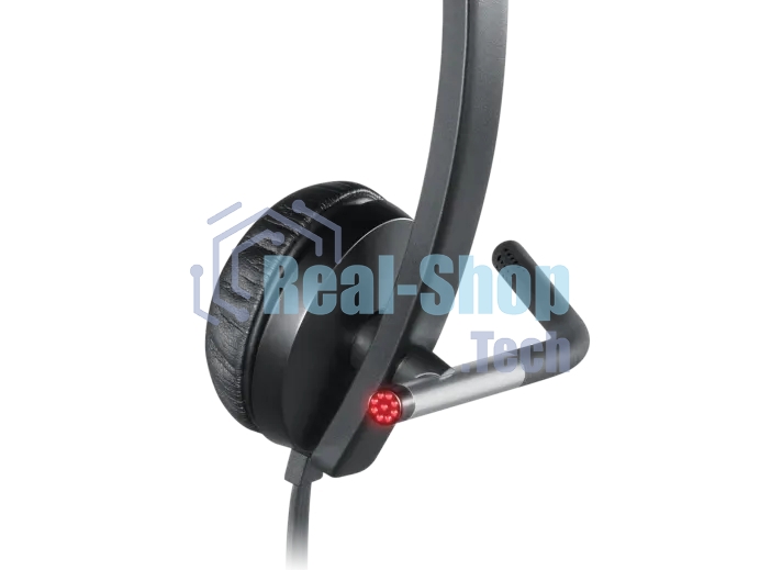 Гарнитура проводная с микрофоном Logitech H650E черный 1.1м 981-000519