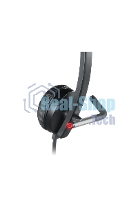 Гарнитура проводная с микрофоном Logitech H650E черный 1.1м 981-000519
