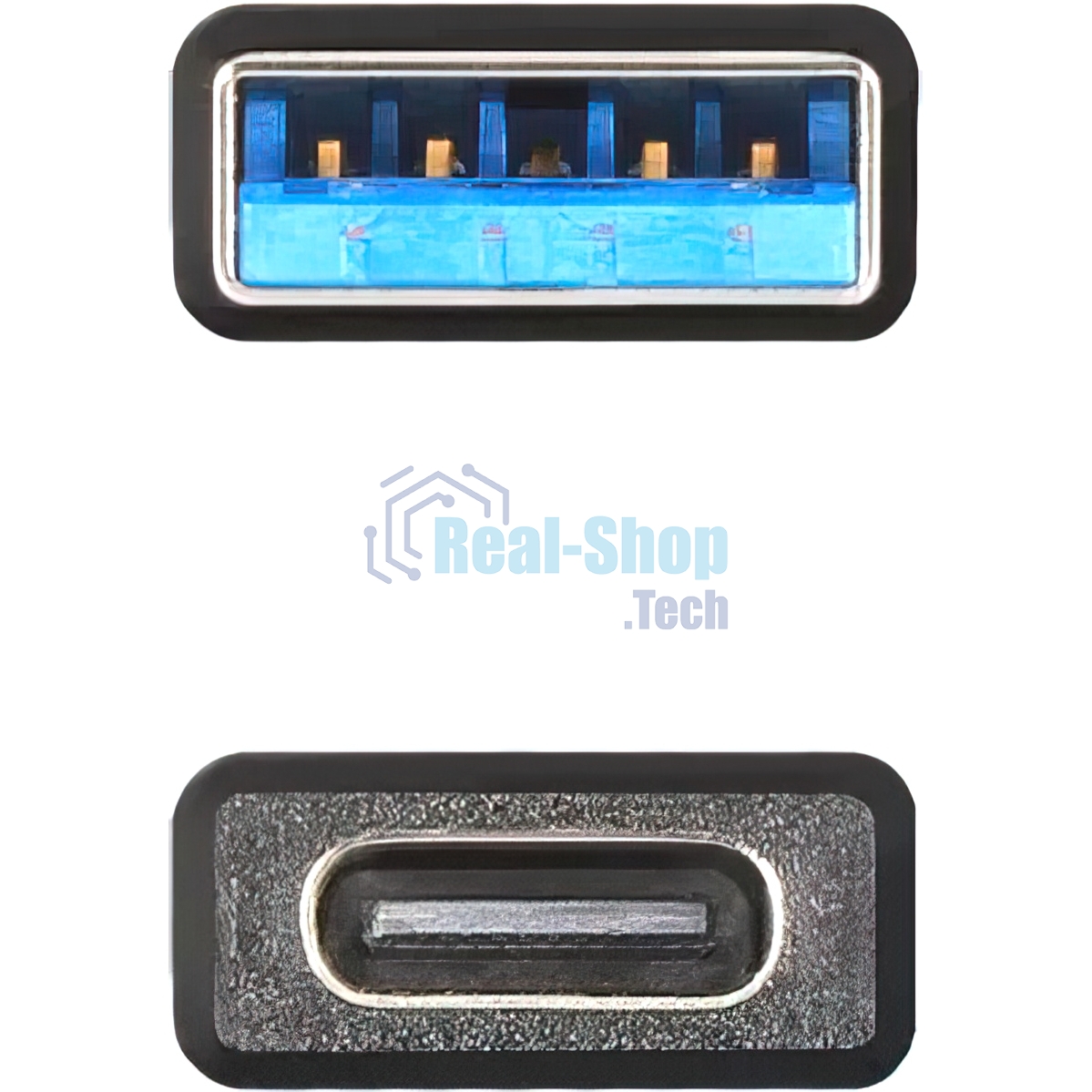 Адаптер VCOM USB3.0 TypeC (F) --->USB3.0 (M)