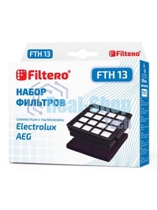 Фильтр для пылесоса FILTERO FTH-13 ELX HEPA фильтр для пылеса Electrolux
